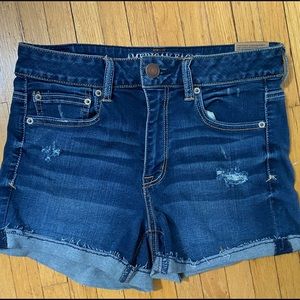 AE High Waisted Super Super Stretch Short